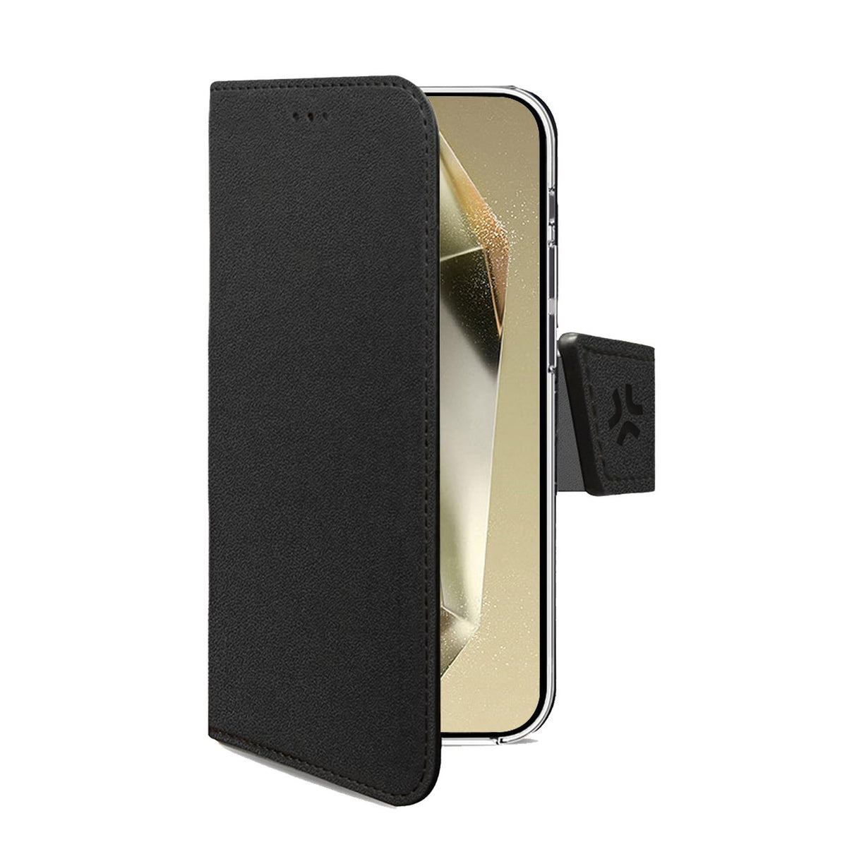 Bookcase Hoesje Zwart voor iPhone 16 Plus