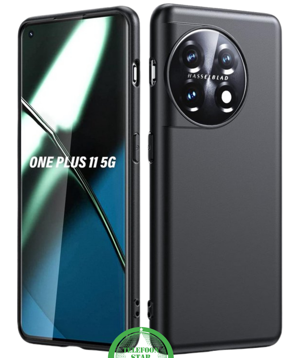 OnePlus 11 Zwart Siliconen Hoesje - Goede Bescherming