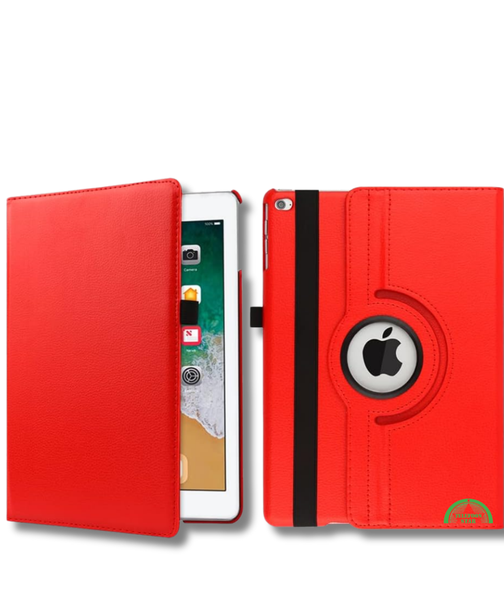 Hoesje voor iPad 10.2 inch (2021) 9e generatie en 8e generatie Rood Slank licht en stevig
