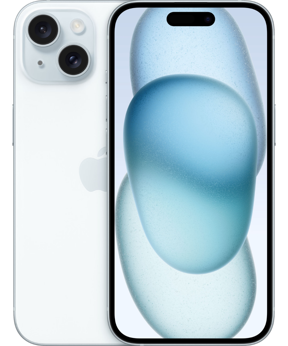 iPhone 15 256GB Blauw