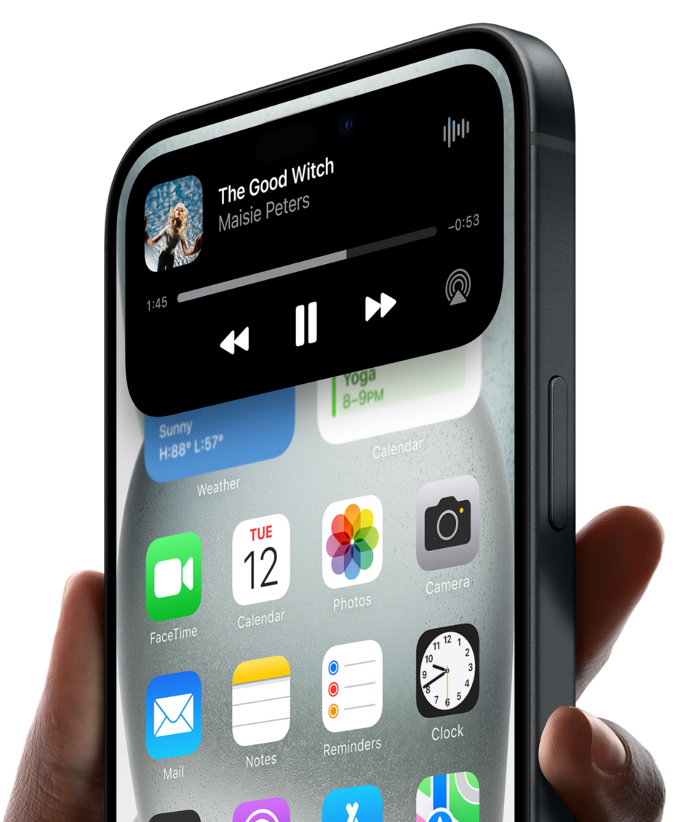 iPhone 15 128 GB Zwart