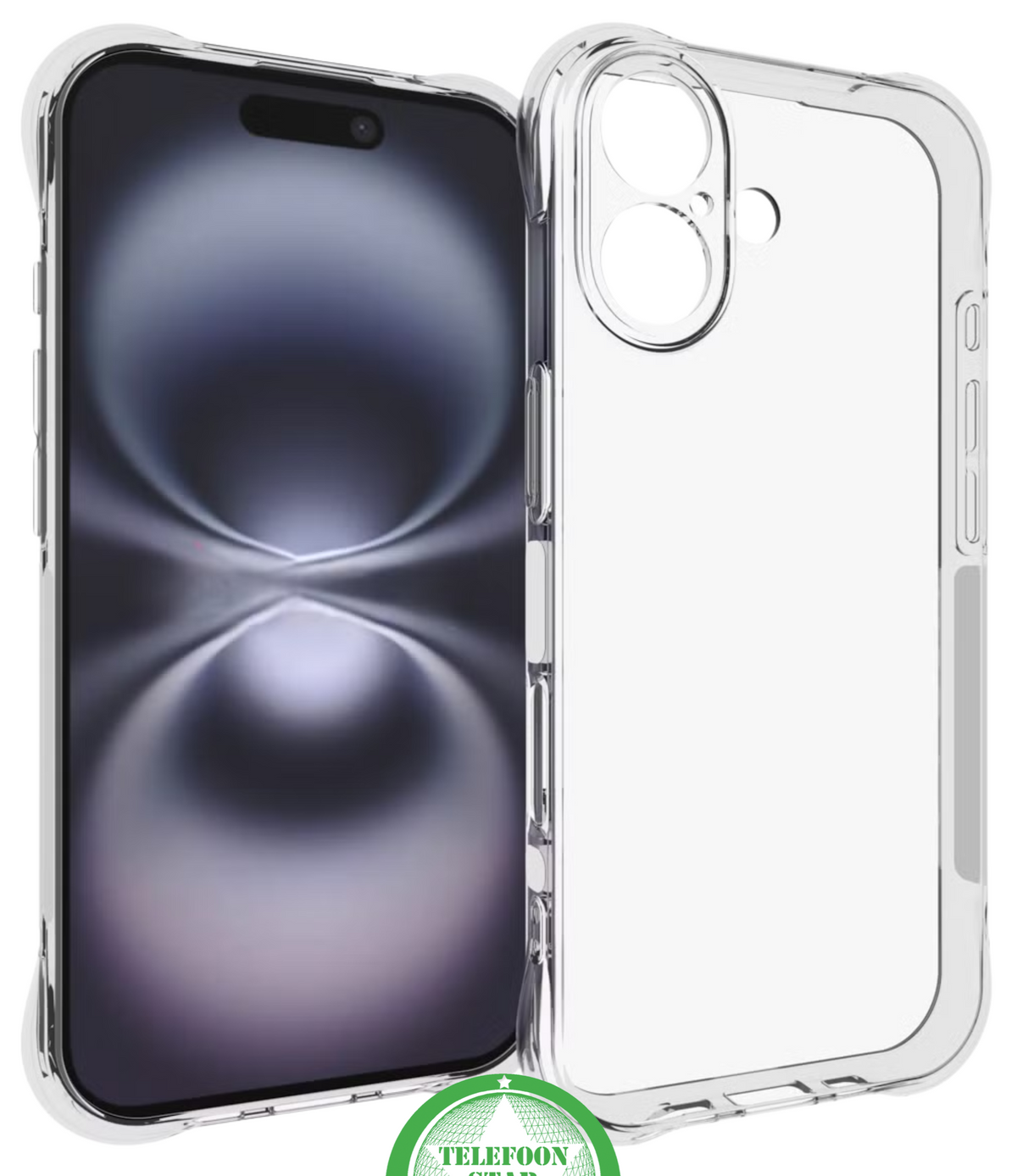 iPhone 17 Hoesje Transparant – Krasbestendig & Goede Bescherming