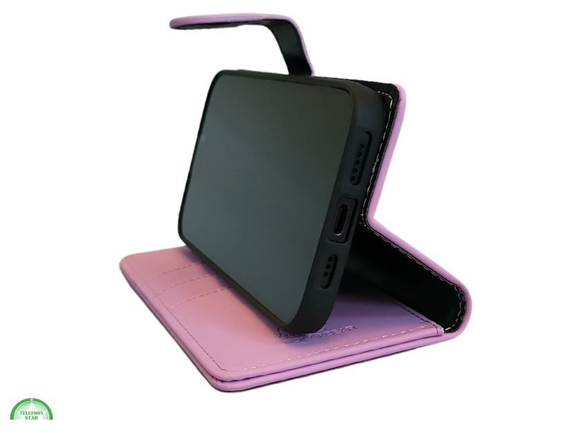 Boek case Roos Licht cover iPhone 16