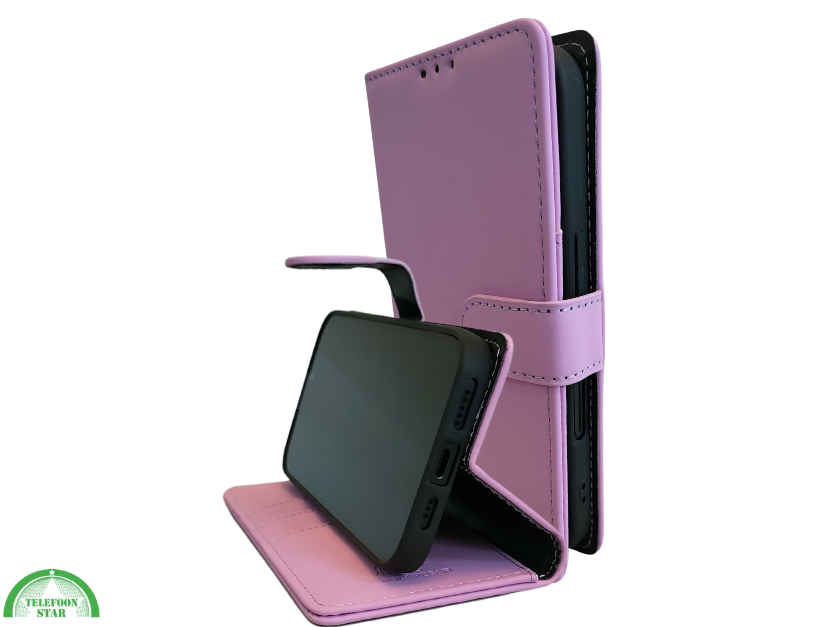 Boek case Roos Licht cover iPhone 16