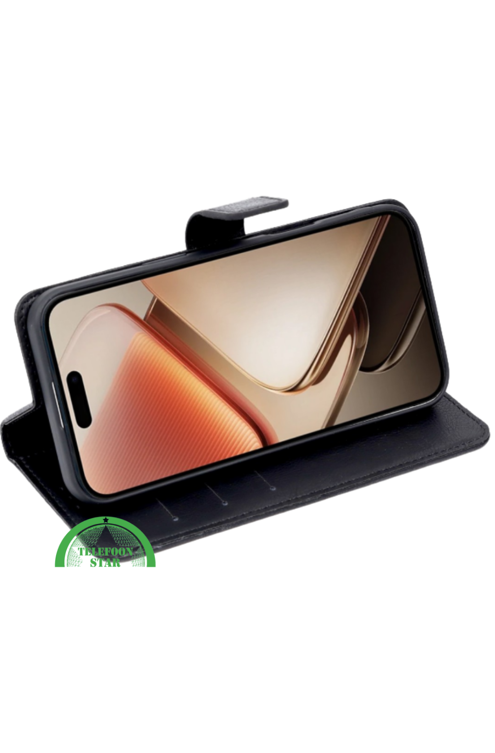 Bookcase Hoesje voor Motorola G56 Zwart