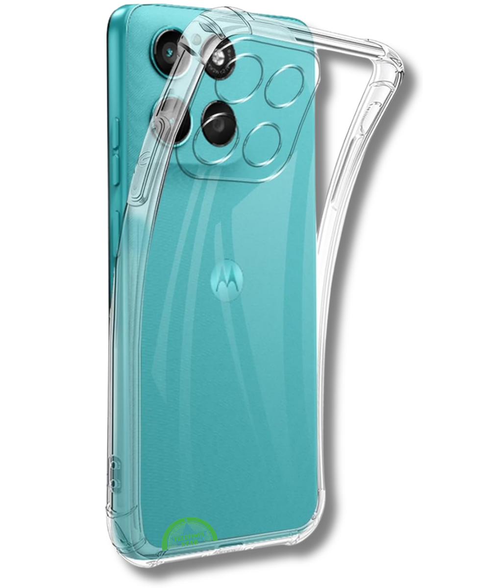 Hoesje voor Motorola Moto G57 Transparant Anti-Shock