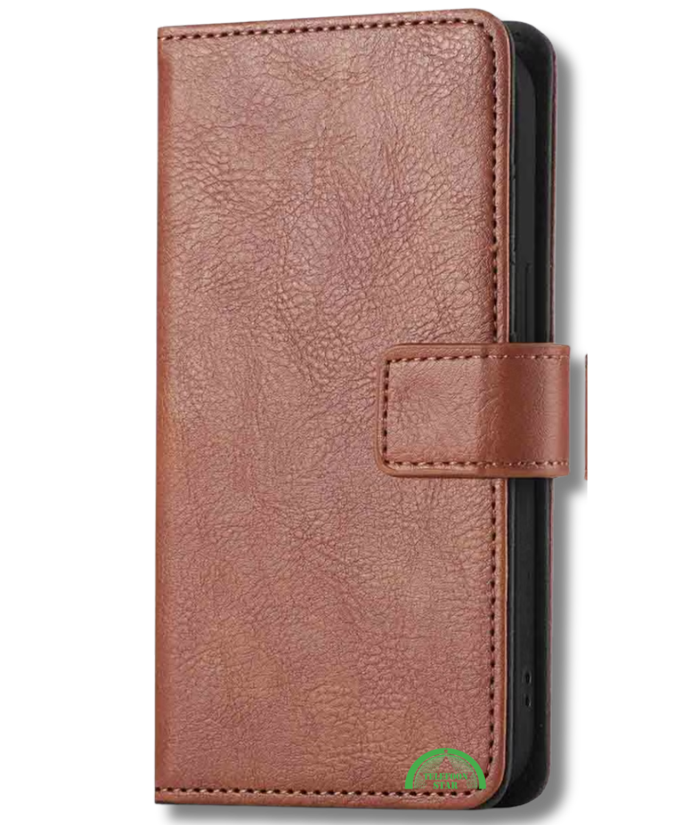 Bookcase Hoesje Bruin OnePlus Nord CE 4 Lite Stevig en comfortabel in de hand