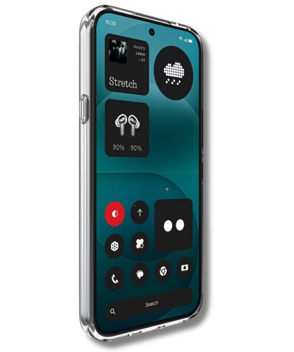 Nothing Phone 4a Pro Transparant Hoesje Matte Soft TPU Slank Sterk en Stijlvol