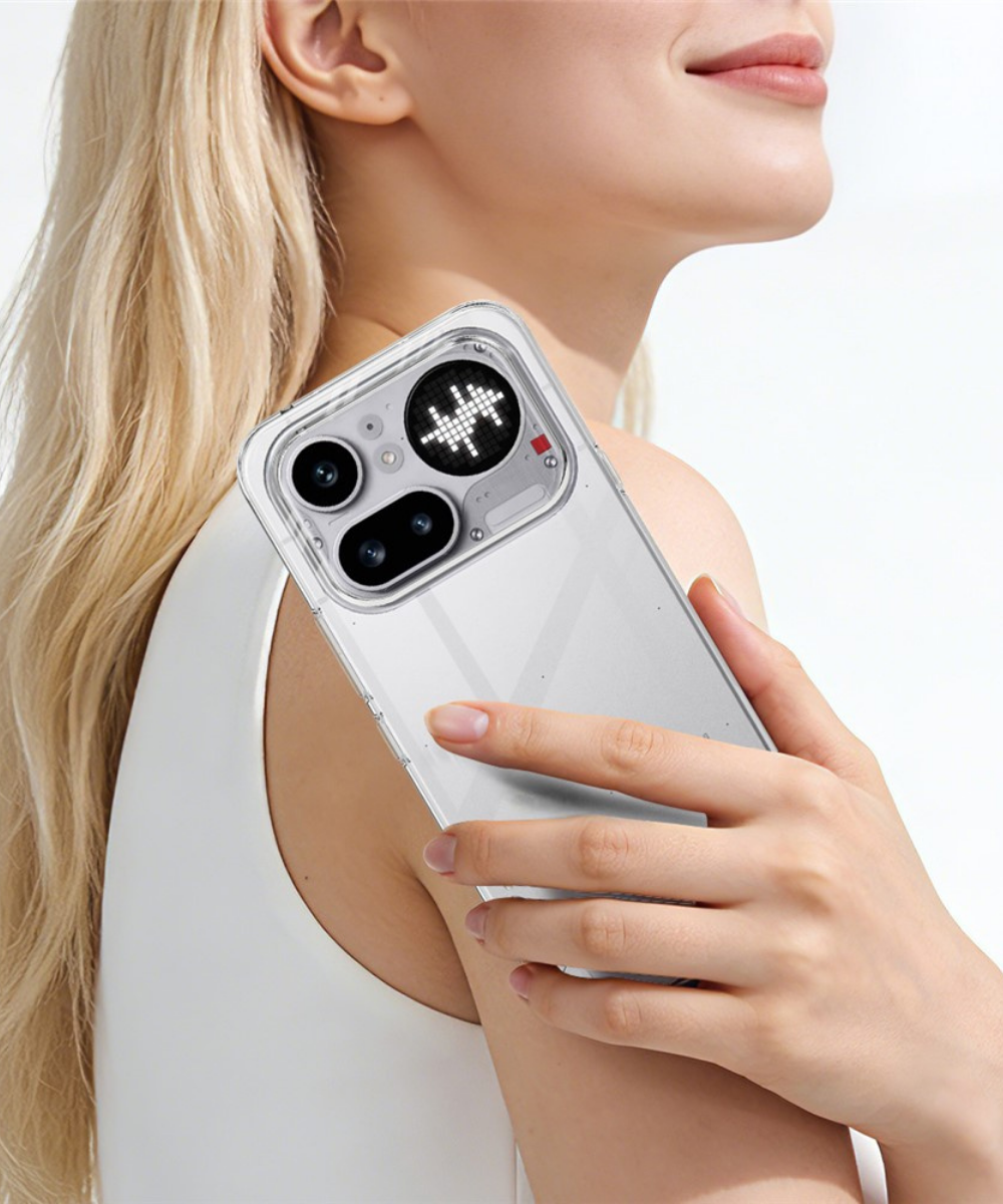 Nothing Phone 4a Pro Transparant Hoesje Matte Soft TPU Slank Sterk en Stijlvol