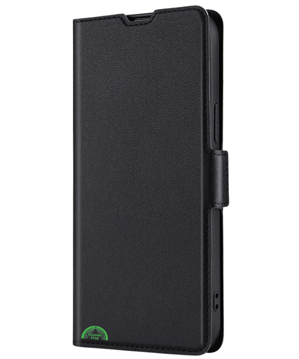 Google Pixel 10a Bookcase Hoesje Zwart Leren Look Met Pasjeshouder