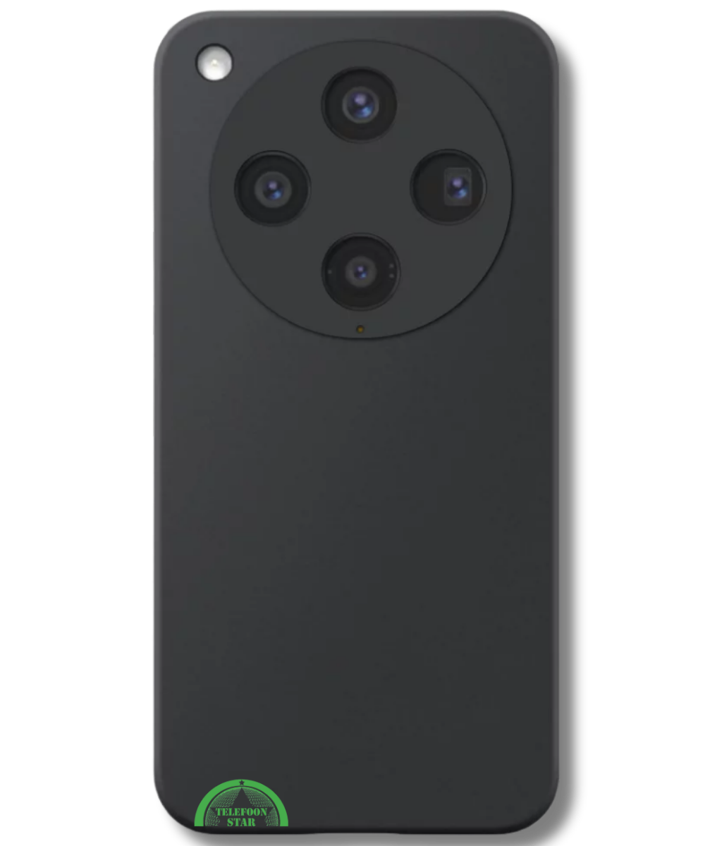 Zwart Hoesje voor OPPO Find X8 Slank Flexibel & Krasbestendig
