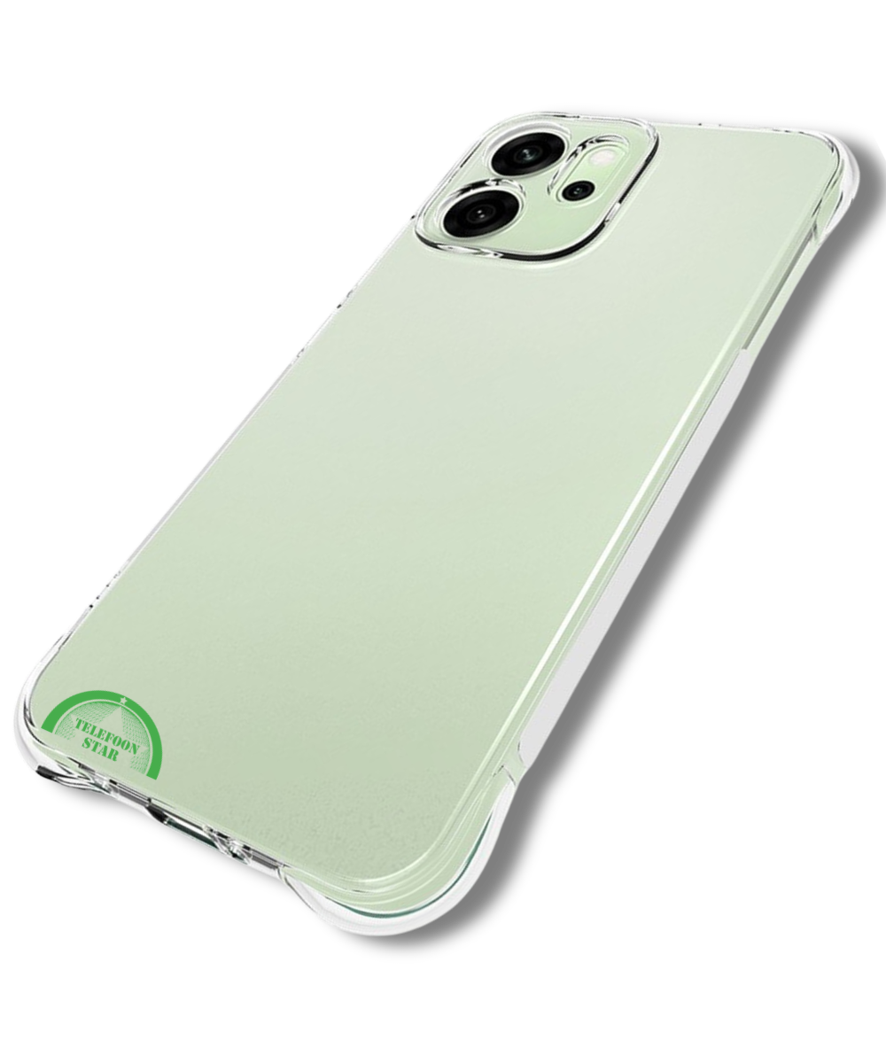 Hoesje voor Oppo Reno 14F Antishock Case Hoogwaardige bescherming Transparant