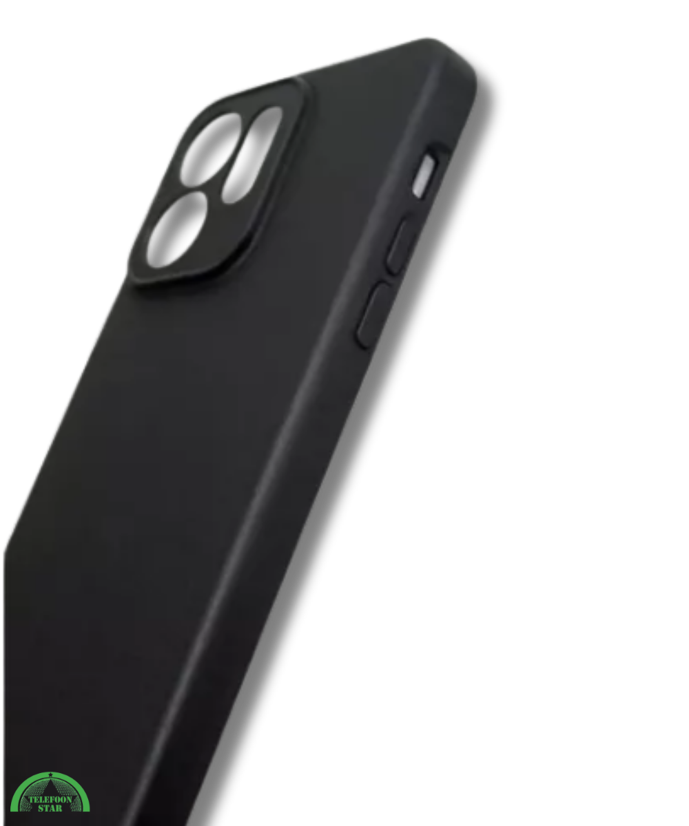 Hoesje voor OPPO Reno 15F Zwart Siliconen