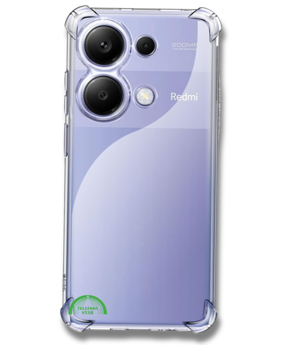 Hoesje voor Xiaomi Redmi Note 13 Pro 5G lichtgewicht en helder transparant