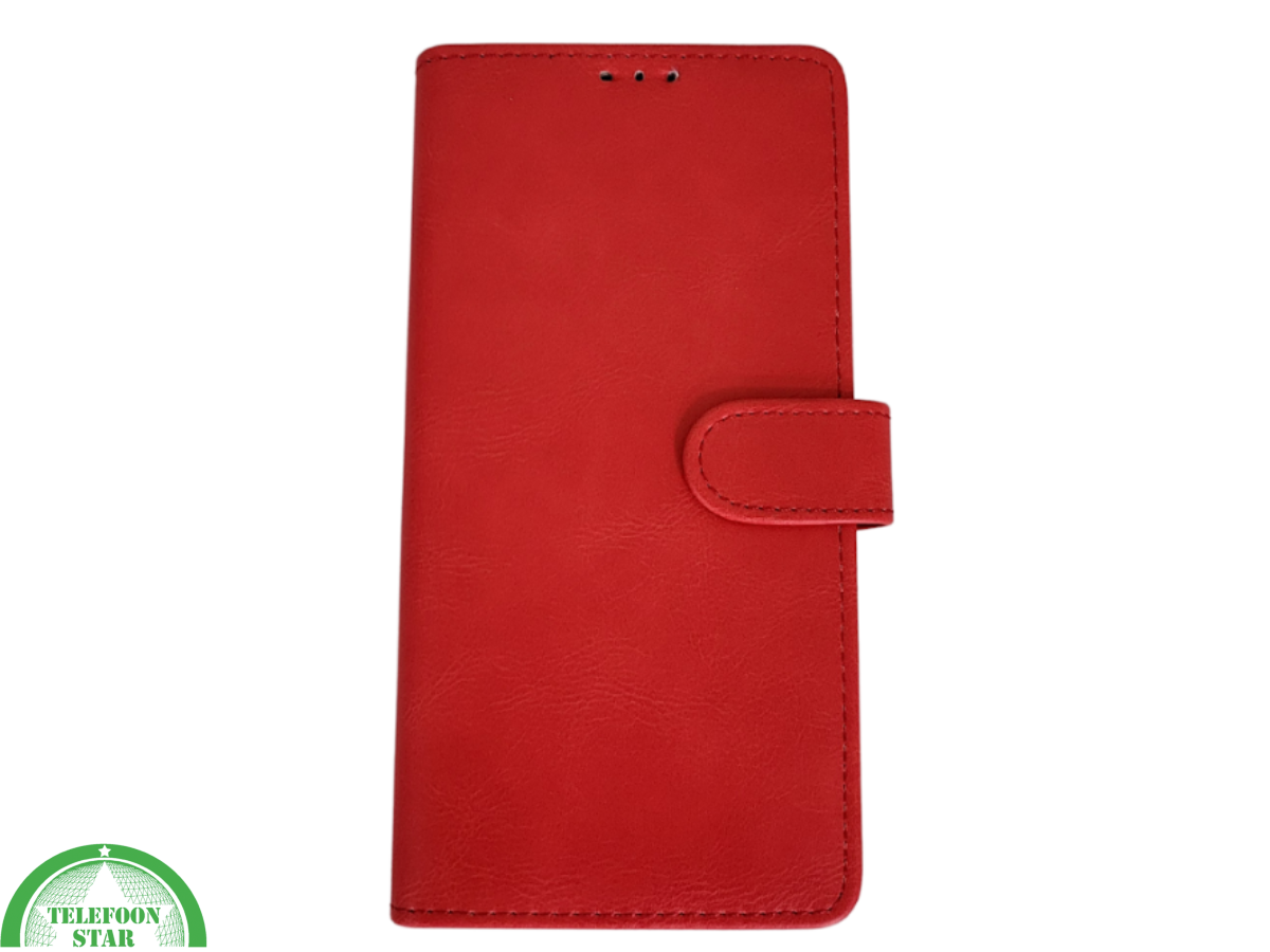 Bookcase Hoesje iPhone 17 Rood – met Pasjeshouder & Standfunctie