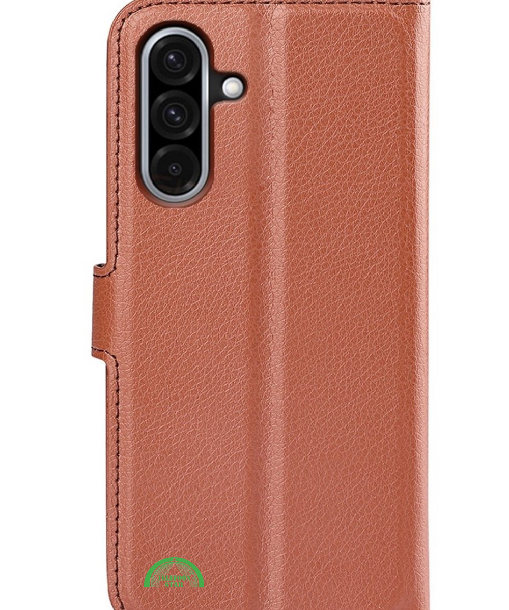 Hoesje voor Samsung Galaxy A56 Bruin Sterke magnetische sluiting