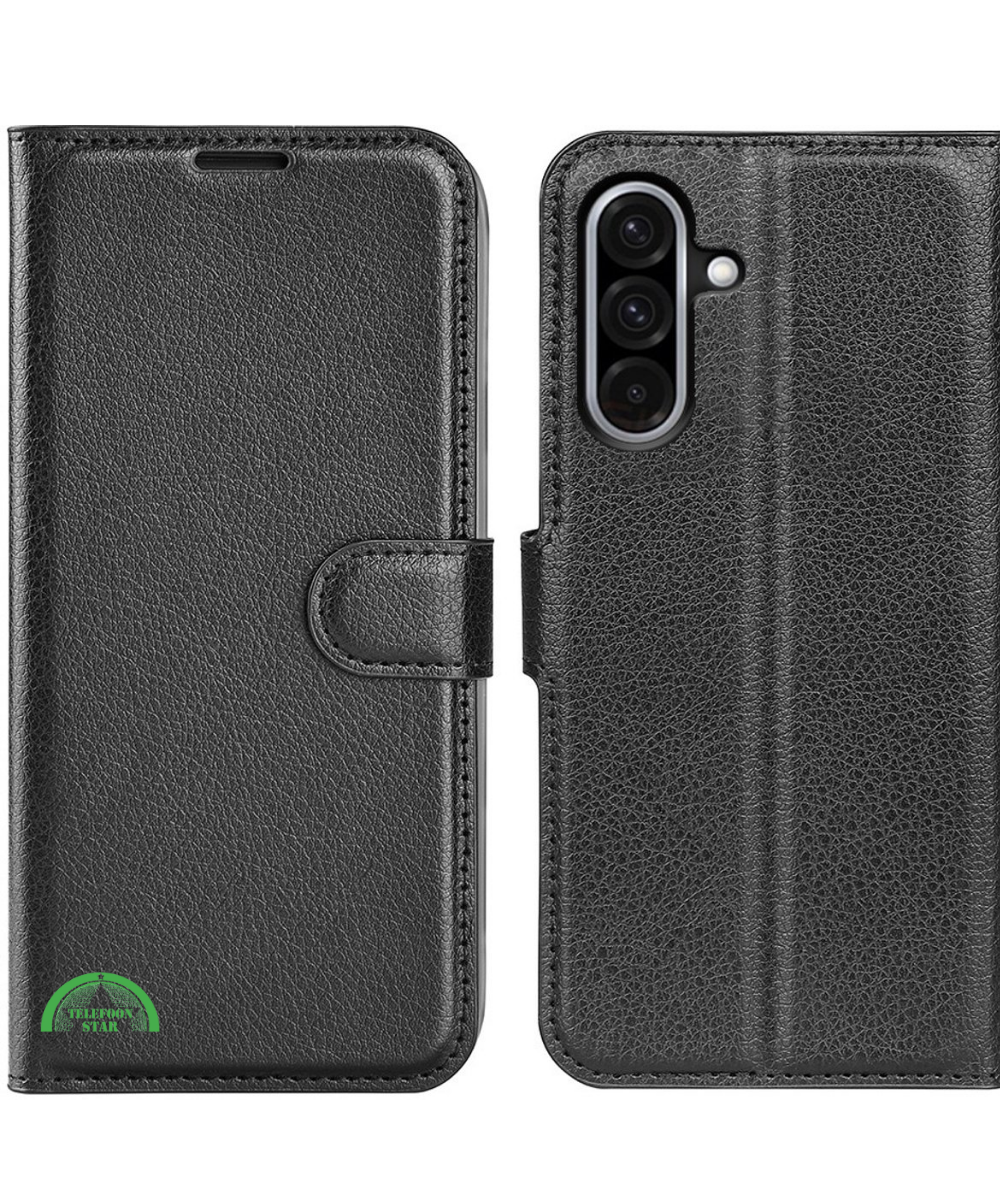 Hoesje voor Samsung Galaxy A17 5G Zwart Sterke magnetische sluiting