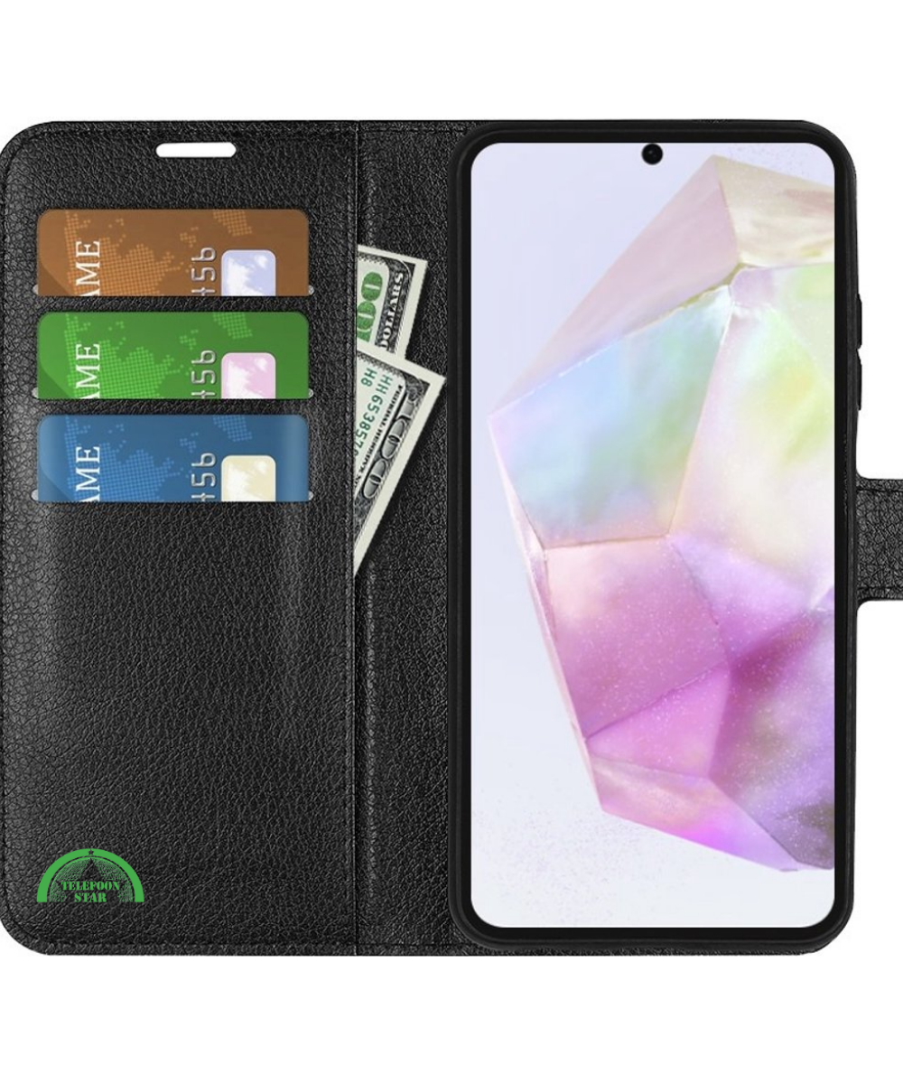 Hoesje voor Samsung Galaxy A56 Zwart Sterke magnetische sluiting