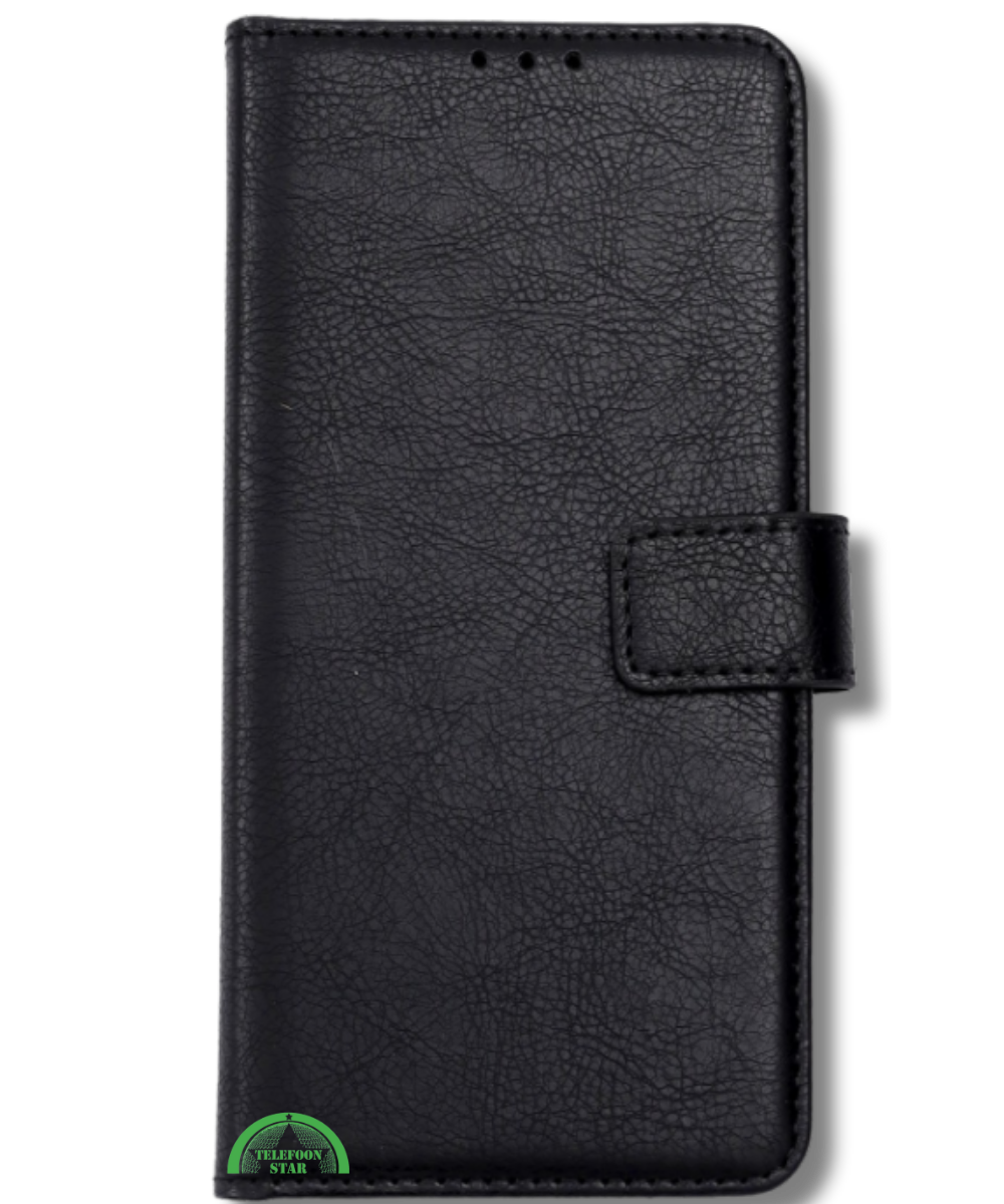 Hoesje voor Samsung A56 Zwart Bookcase Magnetisch met Pasjeshouder