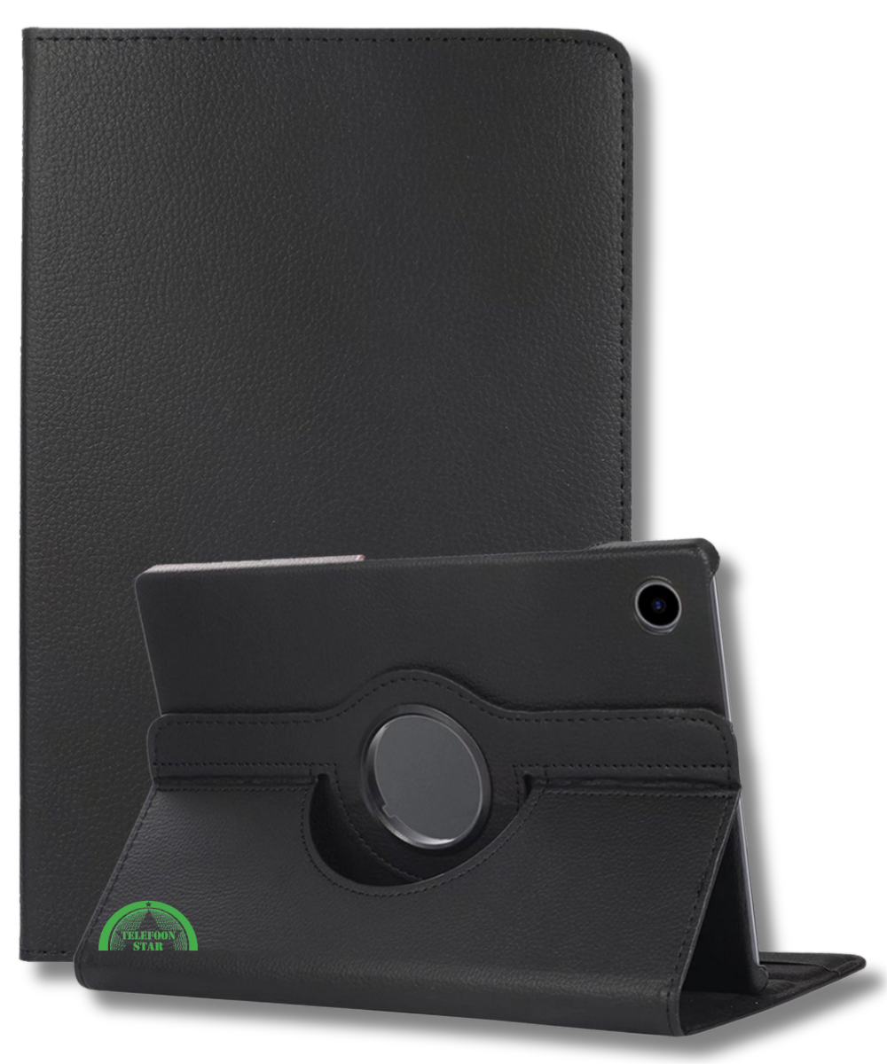 Hoesje voor Samsung A9 Plus Zwart Bookcase met Kickstand