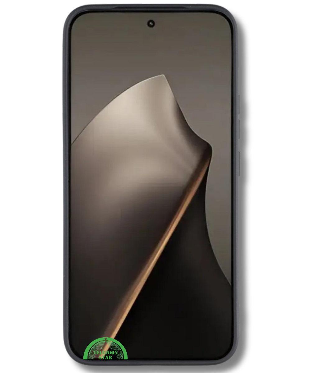 Hoesje Xiaomi 15T Pro Zwart Softcase met Extra Camera Bescherming