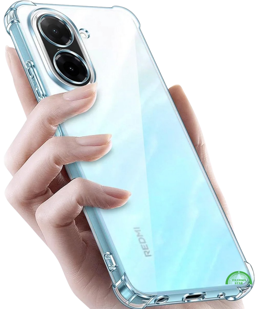Hoesje voor Xiaomi Redmi A5 CrystalGuard Anti-Shock Transparant