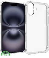 Transparant Hoesje voor iPhone 16 Shockproof – Extra Sterk & Kristalhelder