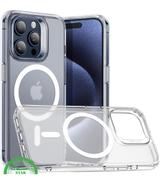 Transparant MagSafe Hoesje voor iPhone 15 Pro Max &ndash; Sterk, Slank &amp; Magnetisch
