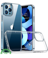 Zwart Hoesje voor iPhone 12 Pro Transparant, Slank, Helder & Krasbestendig