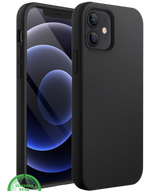 Hoesje voor iPhone 12 Silicone, Slank, Elegant & Krasbestendig