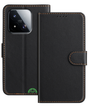 Premium Bookcase Hoesje Xiaomi 17 Zwart Leren Look Beschermhoes