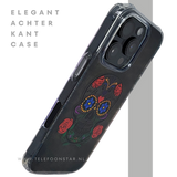 iPhone 16 Pro Hoesje met Skull Design &ndash; Elegante Achterkant Bescherming Telefoonhoesje Transparant &amp; Stevig