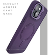 iPhone 15 Plus Siliconen Hoesje Paars &ndash; Geschikt voor MagSafe