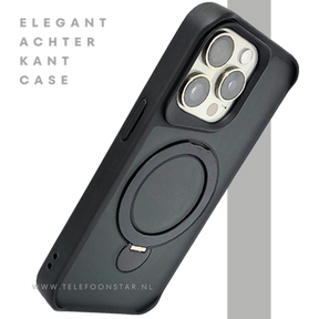 iPhone 15 Pro Max Achterkant Hoesje met Ringhouder &ndash; Elegant &amp; Functioneel Beschermhoesjee