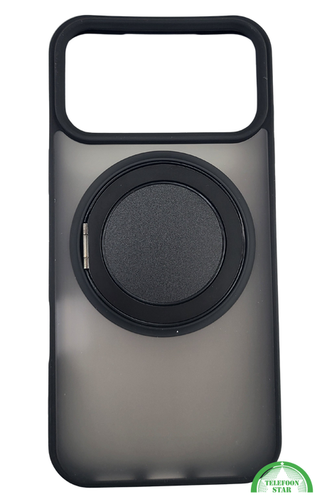 Matte ProtectCase iPhone 17 Pro Max met Magnetische Oplaadring – Smoke Bruin