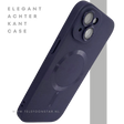 iPhone 15 Plus Siliconen Hoesje Donkerblauw &ndash; MagSafe-Compatibel &amp; Ultieme Bescherming
