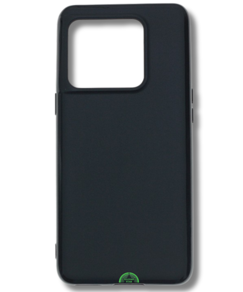 Zwart Hoesje voor OnePlus 10 Pro SilkShield Matte Soft Case
