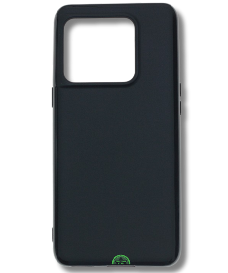 Zwart Hoesje voor OnePlus 10 Pro SilkShield Matte Soft Case