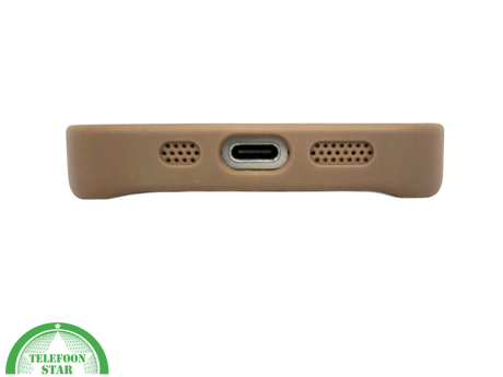 iPhone 15 Pro Max Hoesje met Ringhouder &ndash; Luxe Bescherming in Bruin-Zwart Design