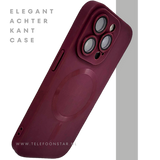 Bordeauxrood iPhone 15 Pro Max Hoesje met Ringhouder &ndash; Luxe Bescherming | Telefoonstar.nl