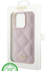 Roze Elegant Hoesje met Goud Detail iPhone 15 Pro Max