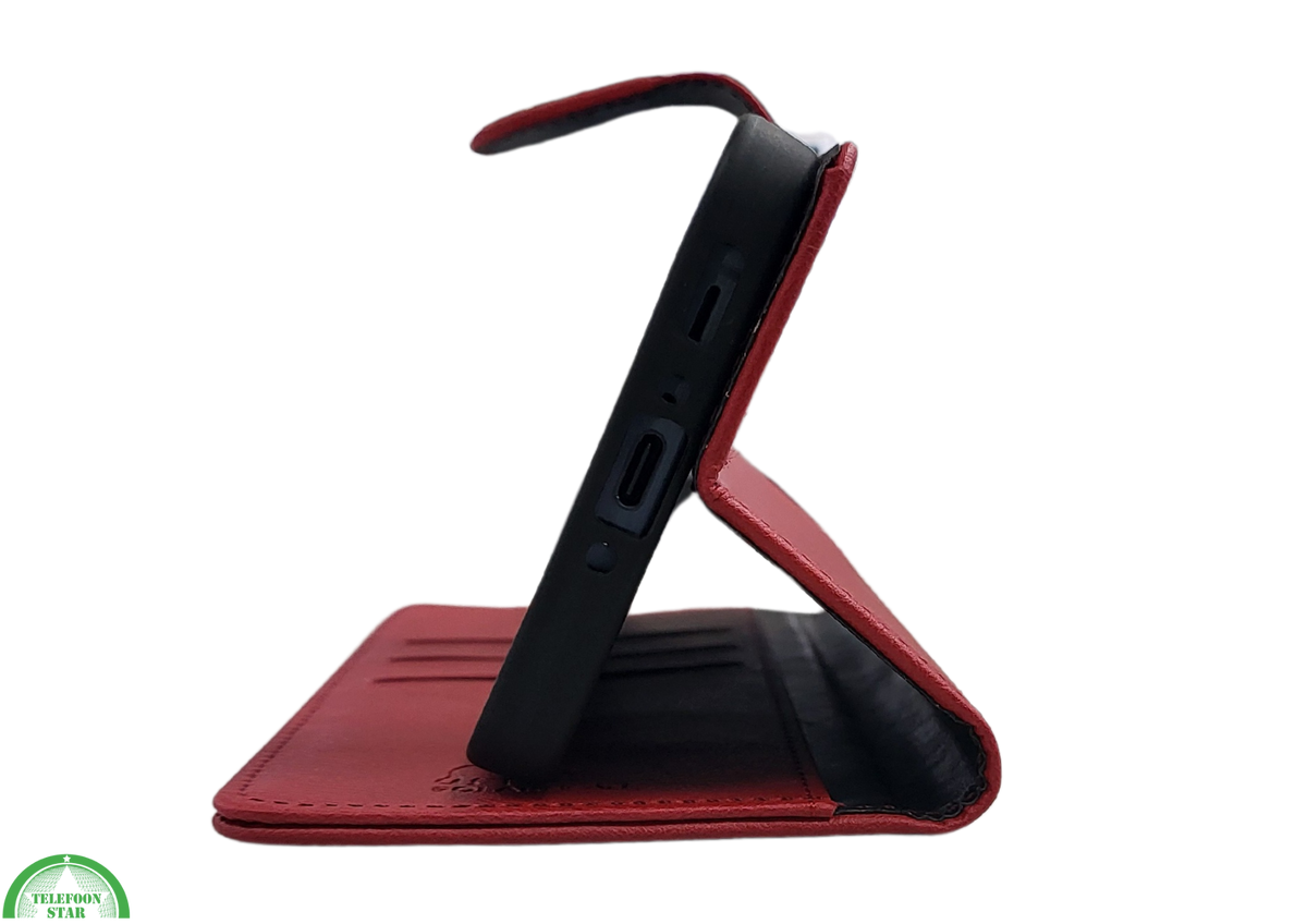 Hoesje voor Samsung Galaxy S26 Plus Boekcase Leer Rood