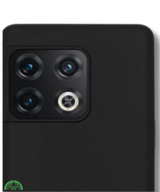 Zwart Hoesje voor OnePlus 10 Pro SilkShield Matte Soft Case