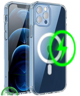 Hoesje voor iPhone 12 Pro Transparant, Slank, Sterk & Magnetisch