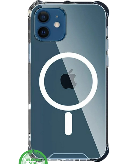 Hoesje voor iPhone 11 Silicone, Slank, Sterk &amp; Transparant MagSafe