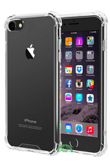 Hoesje voor iPhone SE 2022 Shockproof Transparante Cover – Slank, Gripvast & Beschermend