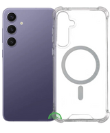 Hoesje voor Samsung S25 FE transparant TPU, Slank, Sterk & MagSafe-Compatibel