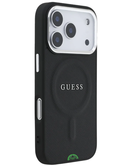 Hoesje voor iPhone 17 Pro Zwart met Grip &amp; Camera-rand