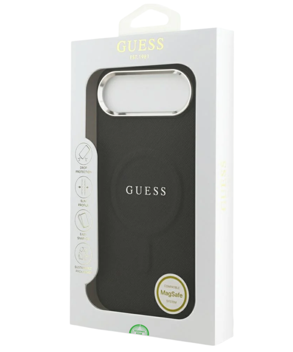 Hoesje voor iPhone 17 Air Zwart met Camera-Beschermrand
