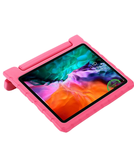 iPad Air 11 (2026, 2025 &amp; 2024) Kinder hoesje Met Handvat Rood
